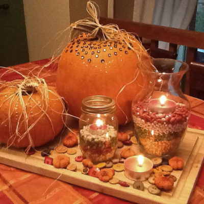 Pinterest Night – Harvest Decor