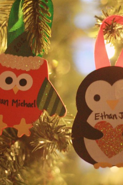 12 Days of Homemade Holiday Gifts Day 8: Personalized Kid Ornaments