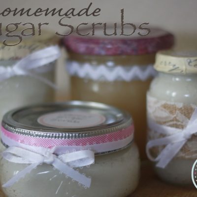 12 Days of Homemade Holiday Gifts Day 1: Sugar Scrubs