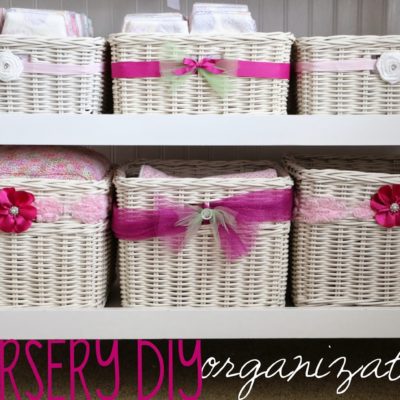 Nursery DIY: Organization equals happier parents