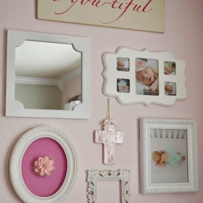 Nursery DIY: Collage Wall