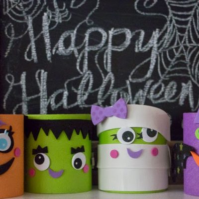 Little Monsters Halloween Craft