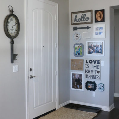 Entryway Gallery Wall