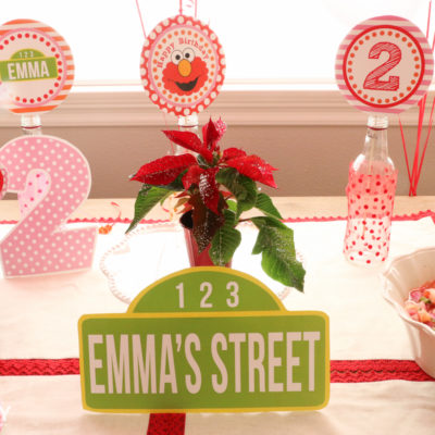 Easy Pink Elmo Party