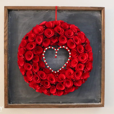 Valentine’s Day Wreath