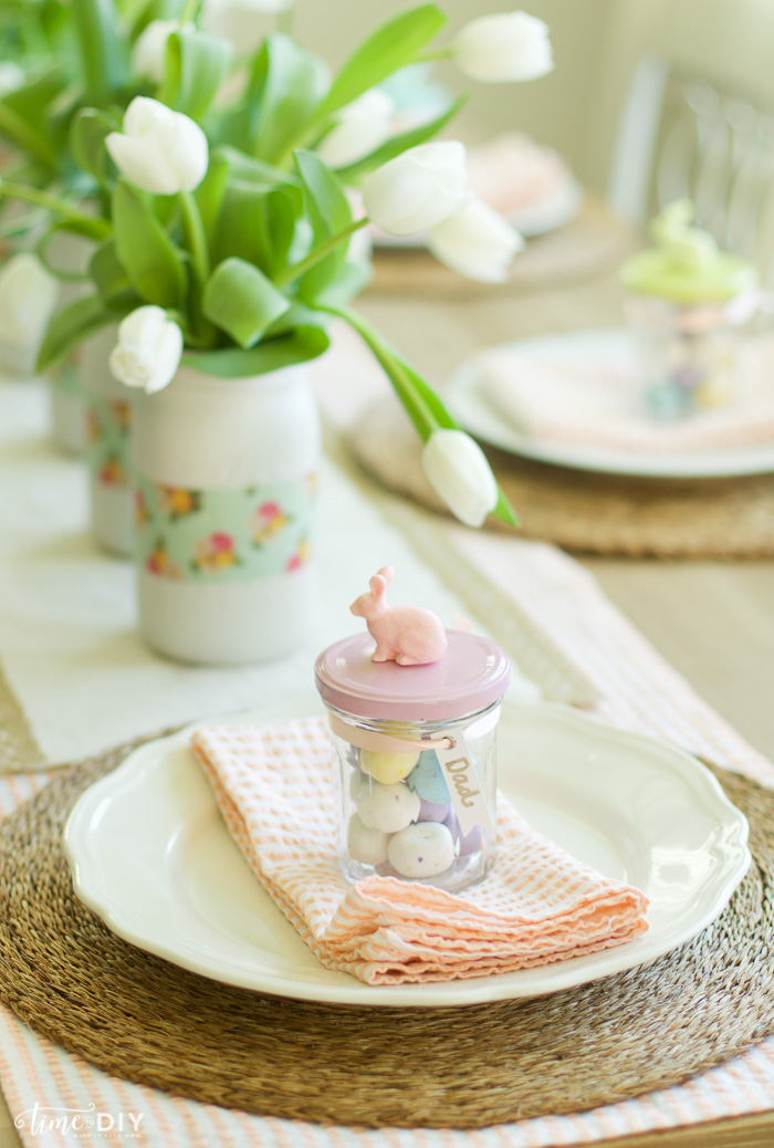 Easter tablescape