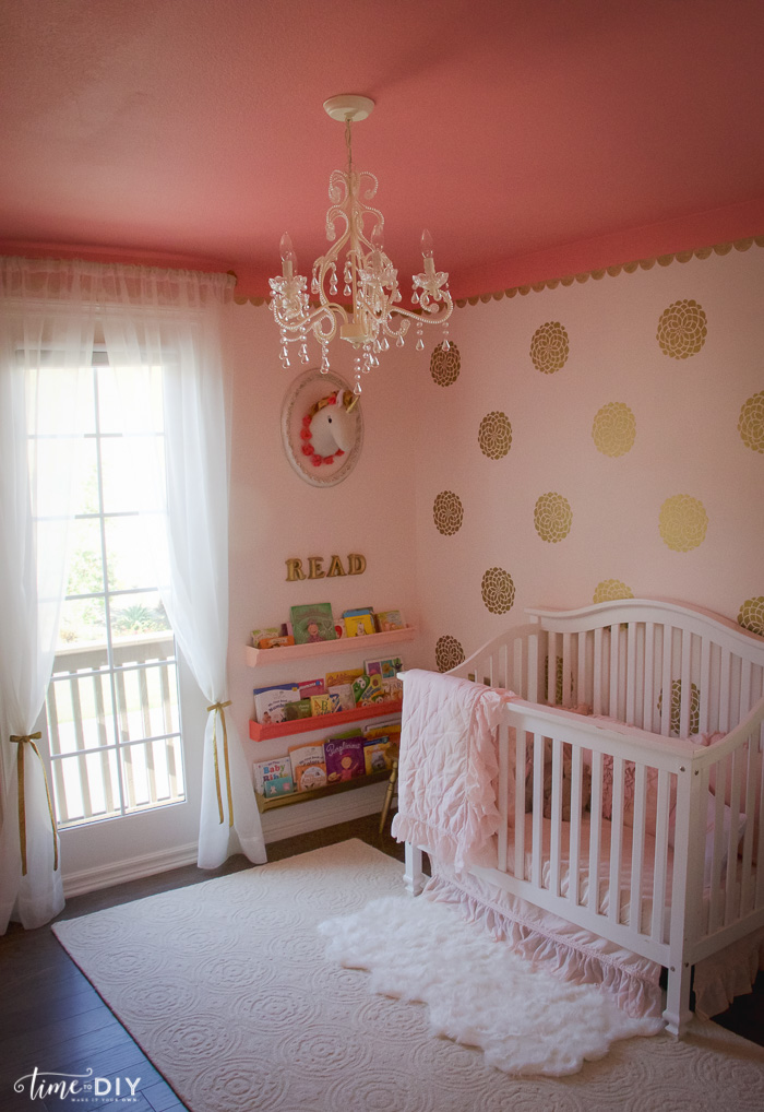 Vintage Glam Toddler Room