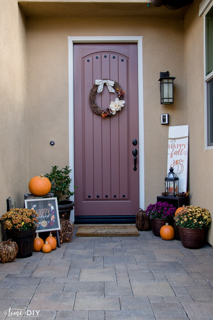 Fall Front Porch