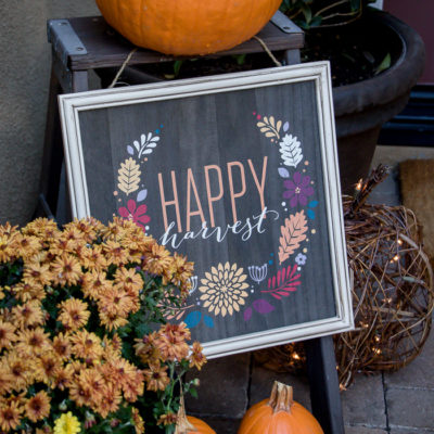 Fall Front Porch