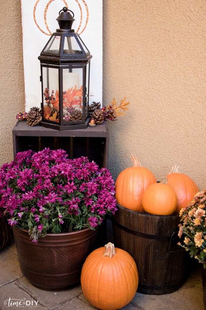 fall porch