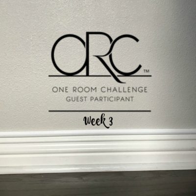 Guest Room Makeover {One Room Challenge, Week 3}