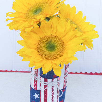 Simple Seasonal Saturdays: Easy Patriotic Centerpiece