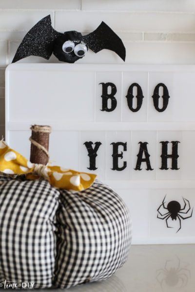 Black and White Halloween Decor