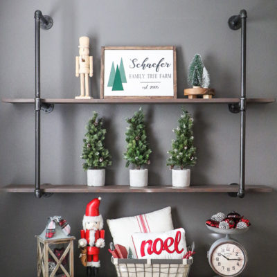 Christmas Decor Shelfie Styling Ideas