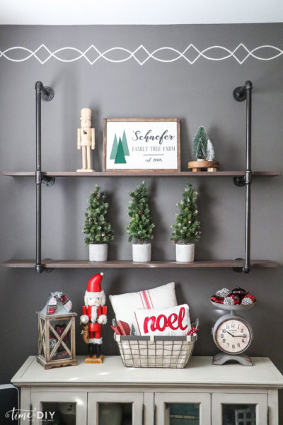 Christmas Decor Shelfie Styling Ideas