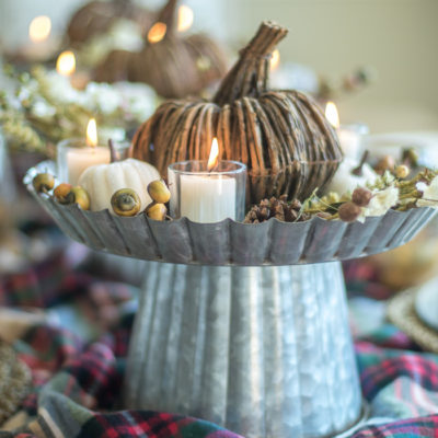 Fall Table Decorating Ideas Using Rustic Decor