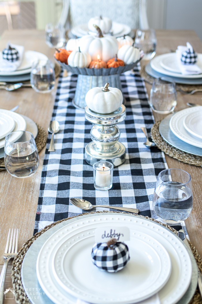 Tips from the Table: Black and White Patterns