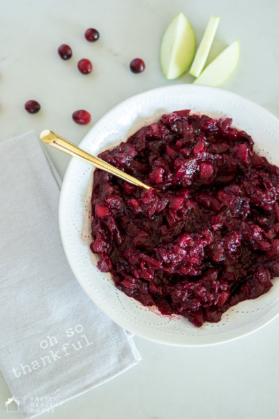 Cranberry Sauce For Thanksgiving Dinner