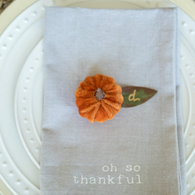 Thanksgiving Menu and Tablescape Ideas